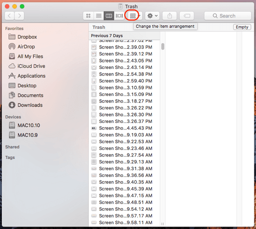 Фильтр файлов Numbers