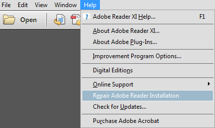 исправление adobe для исправления PDF